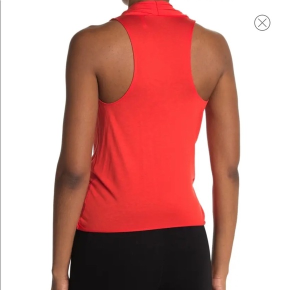 Helmut Lang | Overlap Draped Top In Helium Pink S - Picture 4 of 12